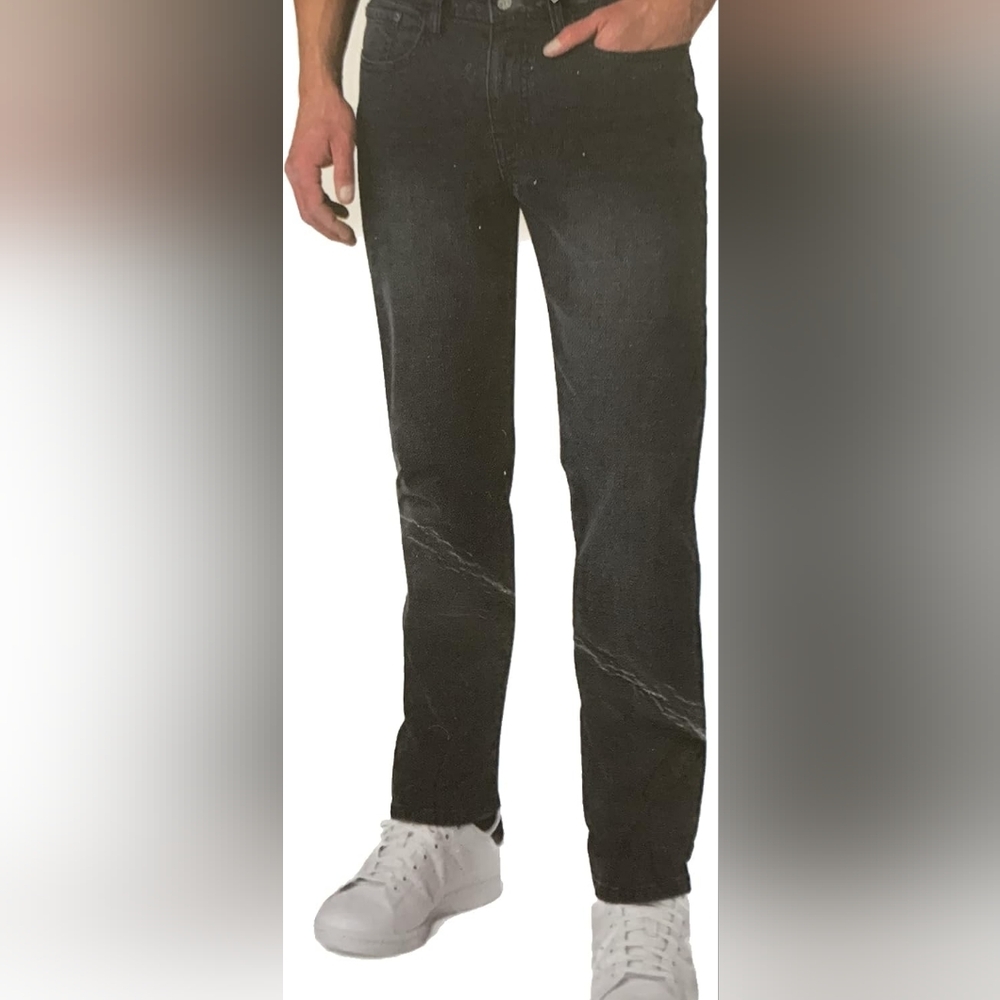 IZOD Men's Comfort Stretch Straight Leg Indigo Jean 40x30